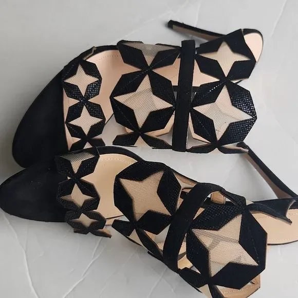 Nicholas Kirkwood heels black sandals - Picture 9 of 14